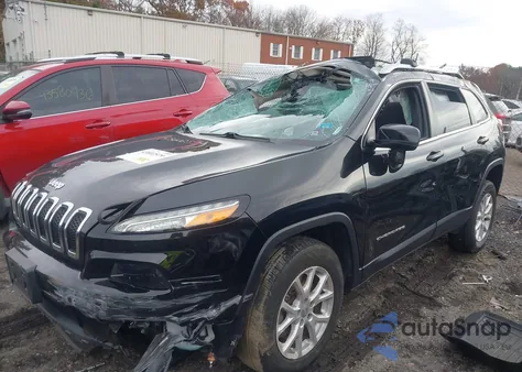 2017 Jeep Cherokee Latitude 4X4 из США, поврежденный, VIN 1C4PJMCS6HW505095